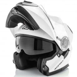 Acerbis Doppelvisier Modular Motorradhelm Weiß Serel