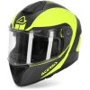 Acerbis Krapon Integral Motorradhelm Aus Schwarz-gelber Fluo-Faser