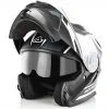 Acerbis Modular Motorradhelm Doppelvisier Serel Multi Schwarz Grau Weiß