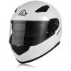 Acerbis X-STREET Integrierter Motorradhelm Glänzend Weiß