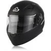 Acerbis X-STREET Integrierter Motorradhelm Mattschwarz