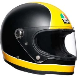 AGV Helm Moto Integral Legend X3000 Super Multi AGV Matt-Schwarz-Gelb