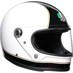 AGV Helm Moto Integral Legend X3000 Super Multi AGV Schwarz Weiß
