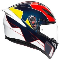 AGV K-1 Multi PITLANE Motorradhelm Blau Rot Gelb -Motorradhelm Verkäufe 2024 agv k 1 multi pitlane motorradhelm blau rot gelb 66392