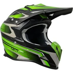 Casco Moto Cross Enduro CGM 601G Spur Grün