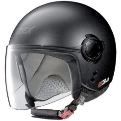 Casco Moto Mini-Jet Grex G3.1 K-easy 005 Schwarz Graphite
