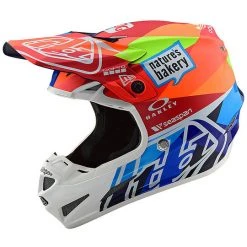 Cross Enduro Moto-Helm Aus Troy Lee Designs SE4 Composite JET Navy Orange