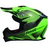 Cross Enduro Motorradhelm BHR 812 Off Road Blast Grün