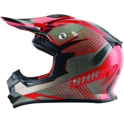 Cross Enduro Motorradhelm BHR 812 Off Road Blast Rot