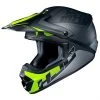 Cross Enduro Motorradhelm HJC CS-MX II MC5SF Grau Gelb Fluo