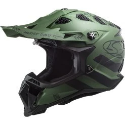 Cross Enduro Motorradhelm Offroad Ls2 MX700 Subverter Evo CARGO Matt Military Green