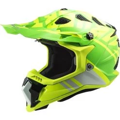 Cross Enduro Offroad Motorradhelm Ls2 MX700 Subverter Evo GAMMAX Gelb Fluo Grün