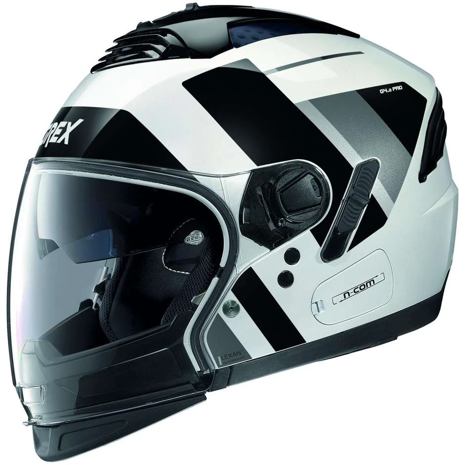 CrossOver Motorradhelm Zugelassen P / J Grex G4.2 PRO SWING N-Com 039 Metall Weiß CrossOver Motorradhelm Zugelassen P / J Grex G4.2 PRO SWING N-Com 039 Metall Weiß -Motorradhelm Verkäufe 2024 crossover motorradhelm zugelassen p j grex g4 2 pro swing n com 039 metall weiss 132841