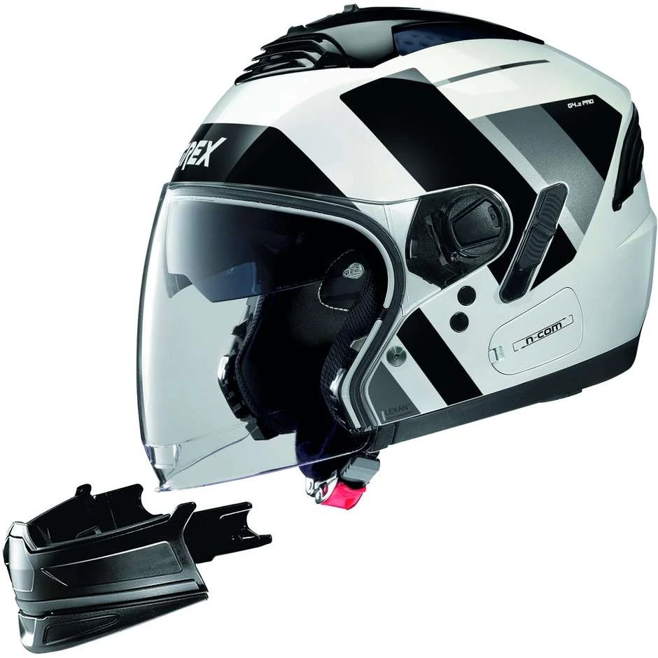 CrossOver Motorradhelm Zugelassen P / J Grex G4.2 PRO SWING N-Com 039 Metall Weiß CrossOver Motorradhelm Zugelassen P / J Grex G4.2 PRO SWING N-Com 039 Metall Weiß -Motorradhelm Verkäufe 2024 crossover motorradhelm zugelassen p j grex g4 2 pro swing n com 039 metall weiss 132843