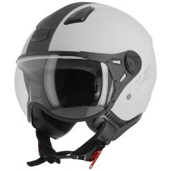 Demi Jet Motorrad Helm Astone KSR-2 Anthrazitgrau Matt