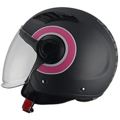 Demi-Jet Motorradhelm BHR 804 TOP New Line Pink
