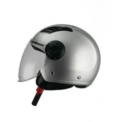 Demi-Jet Motorradhelm BHR 804 TOP Silber