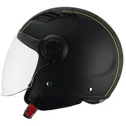 Demi-Jet Motorradhelm BHR 804 TOP Splash Schwarz