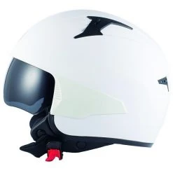 Demi-Jet Motorradhelm BHR 815 Comby Glossy White Anpassbar