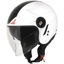 Origine Demi-Jet Motorradhelm Doppel Visier Origin ALPHA NEXT Schwarz Rot Weiß
