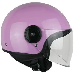 Demi-Jet Ska-P 1WH WOLLI MONO Motorradhelm Langes Wisteria Visier