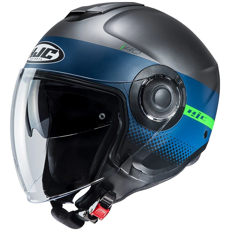 Doppelvisier Jet Helm HJC i40 UNOVA MC4HSF Grau Blau Doppelvisier Jet Helm HJC I40 UNOVA MC4HSF Grau Blau -Motorradhelm Verkäufe 2024 doppelvisier jet helm hjc i40 unova mc4hsf grau blau 103024
