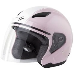 Helm Moto Jet Kinder Stormer Flash Kid Pink