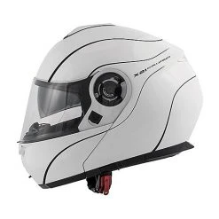 Helm Moto Modular Doppel Zulassung Givi X.21 Challenger Weiß