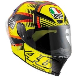 Integral Motorradhelm AGV Pista GP Valentino Rossi Replica Soleluna Qatar