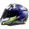Integral Motorradhelm Bhr 813 Doppelvisier Multi Blau Gelb