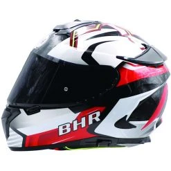 Integral Motorradhelm Bhr 813 Doppelvisier Spider Grau Rot