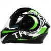 Integral Motorradhelm BHR 814 Doppelvisier Multi Thunder Green