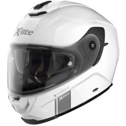 Integral Motorradhelm In X-Lite X-903 Moderne Classic Fiber N-Com 003 Microlock Weiß