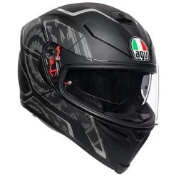 Integralhelm AGV K5 S Multi TORNADO Schwarz Silber Matt