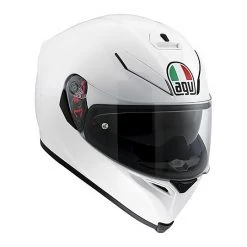 Integralhelm Aus Fiberglas AGV K5 S Mono White Glossy