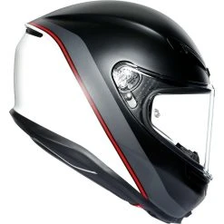 Integralhelm Aus Fiberglas AGV K6 Multi MINIMAL Schwarz Weiß Rot Matt -Motorradhelm Verkäufe 2024 integralhelm aus fiberglas agv k6 multi minimal schwarz weiss rot matt 132444