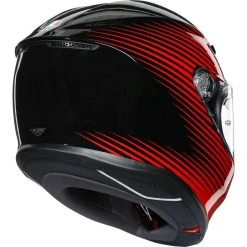 Integralhelm Aus Fiberglas AGV K6 Multi RUSH Schwarz Rot -Motorradhelm Verkäufe 2024 integralhelm aus fiberglas agv k6 multi rush schwarz rot 132438