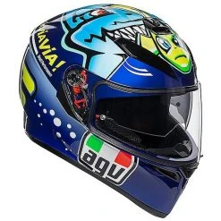 Integralhelm Doppelvisier Moto Agv K3 SV Top ROSSI MISANO 2015