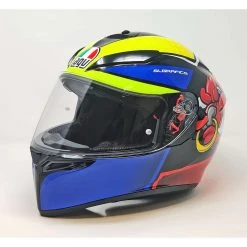 Integrierter Motorradhelm AGV K-3 SV Multi Angribull Limited Pinlock