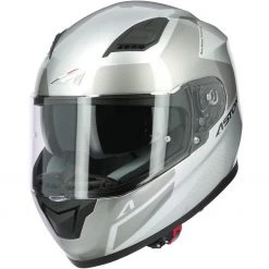 Integrierter Motorradhelm Astone GT900 RACE Glossy Silver