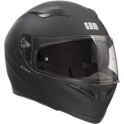 Integrierter Motorradhelm Doppelvisier CGM 316A TAMPERE Mattschwarz