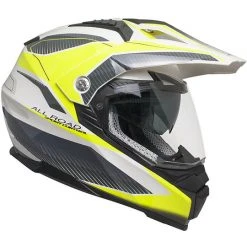 Integrierter Motorradhelm Touring Doppelvisier CGM 606G FORWARD Yellow Fluo