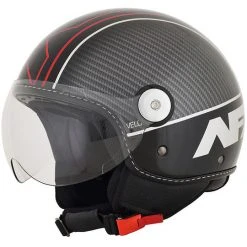 Jet Moto Helm AFX FX-33 Fast-Gloss Black Red