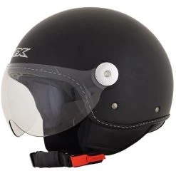 Jet Moto Helm AFX FX-33 Solid Black Matt