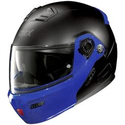 Modular Motorrad Helm Genehmigt P / J Grex G9.1 Entwickeln 33 Couplè N-COM Matt Schwarz