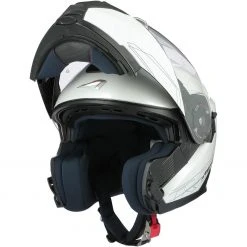 Modularer Motorradhelm Astone RT 1200 Evo Einfarbig Weiß