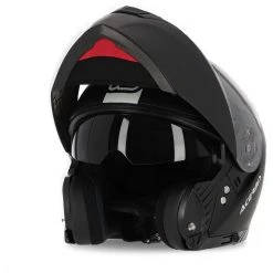 Modularer Motorradhelm Doppelte Zulassung P / J Acerbis REDERWEL Matt Black