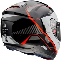 MT Helmets Modularer Motorradhelm Zugelassener P / J Mt Helm ATOM Sv GEÖFFNET B5 Weiß Schwarz Rot Glänzend -Motorradhelm Verkäufe 2024 modularer motorradhelm zugelassener p j mt helm atom sv geoeffnet b5 weiss schwarz rot glaenzend 122783