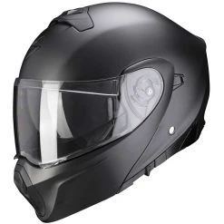 Modularer Motorradhelm Zugelassener P / J Scorpion EXO-930 Matt Black