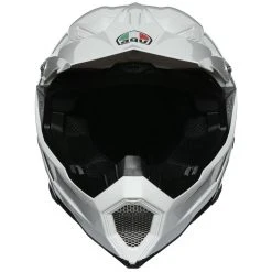 Moto Cross Enduro Helm Aus Agv AX-8 EVO Mono Weißfaser -Motorradhelm Verkäufe 2024 moto cross enduro helm aus agv ax 8 evo mono weissfaser 104904
